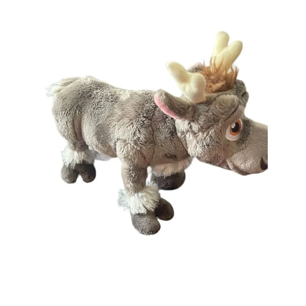 Disney Kids Gray Frozen Baby Sven Reindeer Stuffed Animal Plush Toy